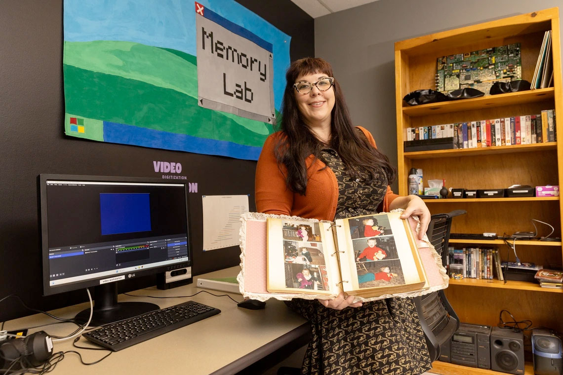 MLIS Students Help Build Wildcats Memory Lab | College of Information ...