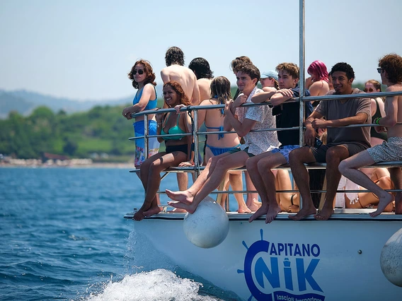 Students in Italy