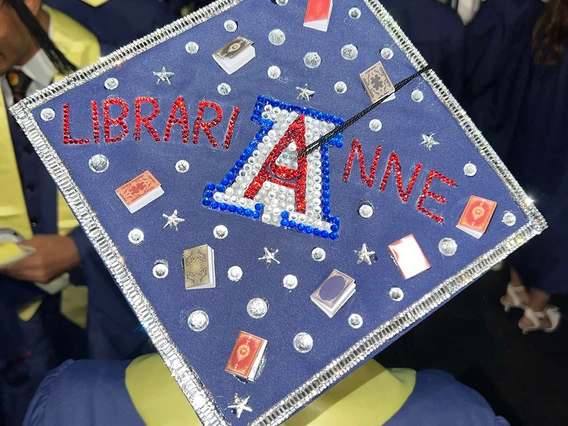 Decorated cap