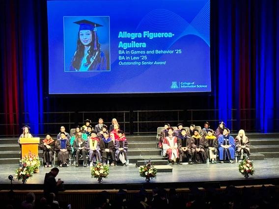 Student speaker