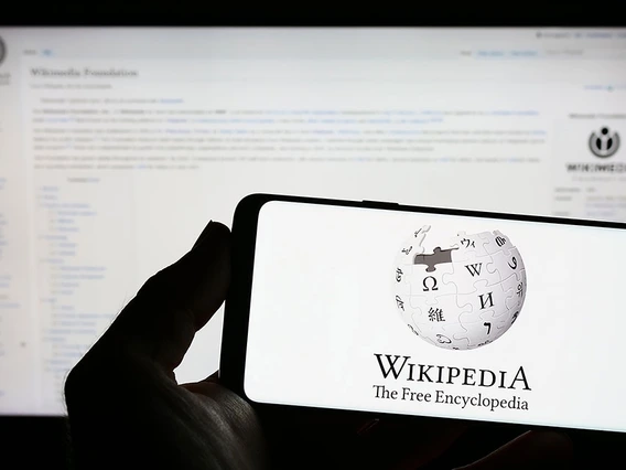Wikipedia screens
