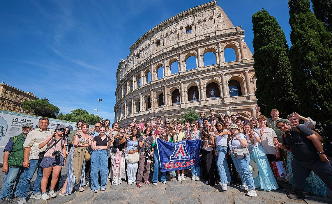 Students in Rome