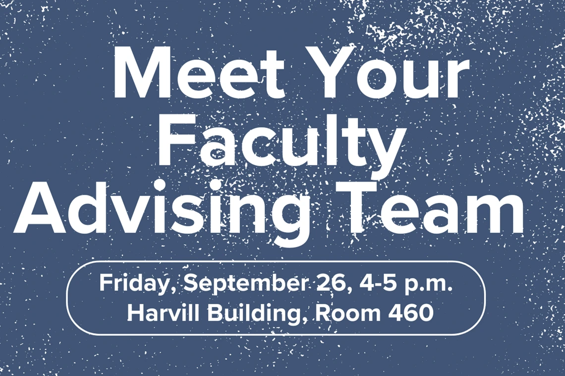 Meet Your Faculty Advising Team