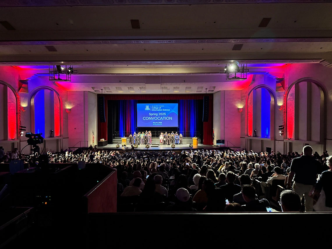 Centennial Hall as convocation began
