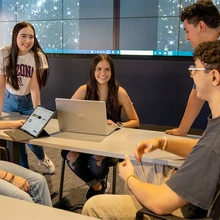 U of A students