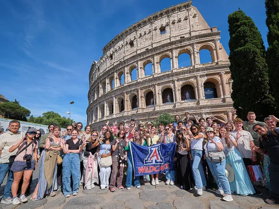 Students in Rome