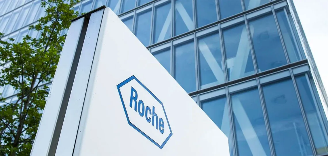 Roche building sign