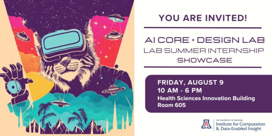 AI Core Design Lab Summer Internship Showcase