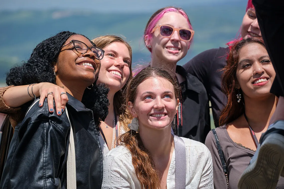 Students in Italy