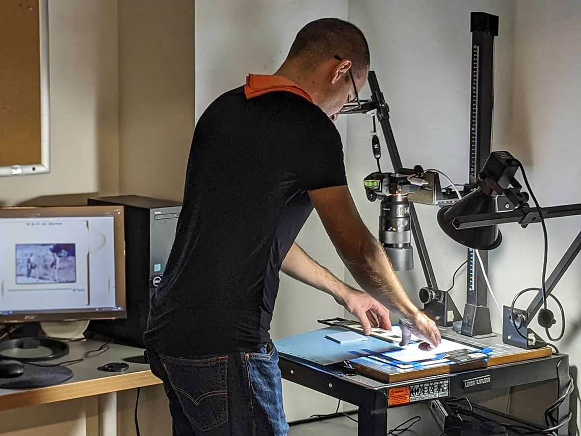 Dylan Maldonado in Laboratory of Tree-Ring Research