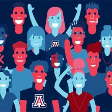 UArizona students illustration